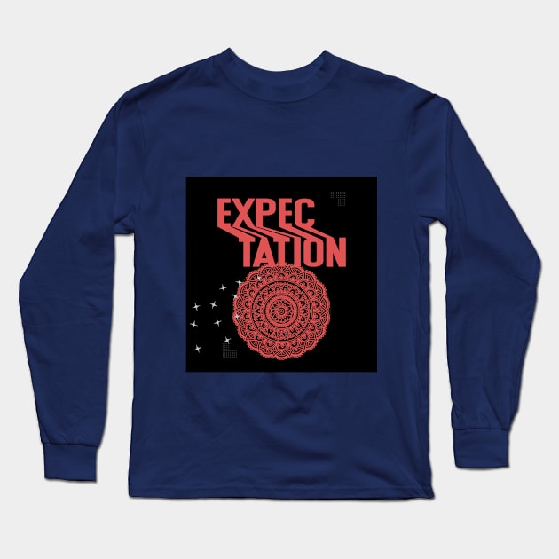 expectation t shirt Long Sleeve T-Shirt by gorgeous wall art